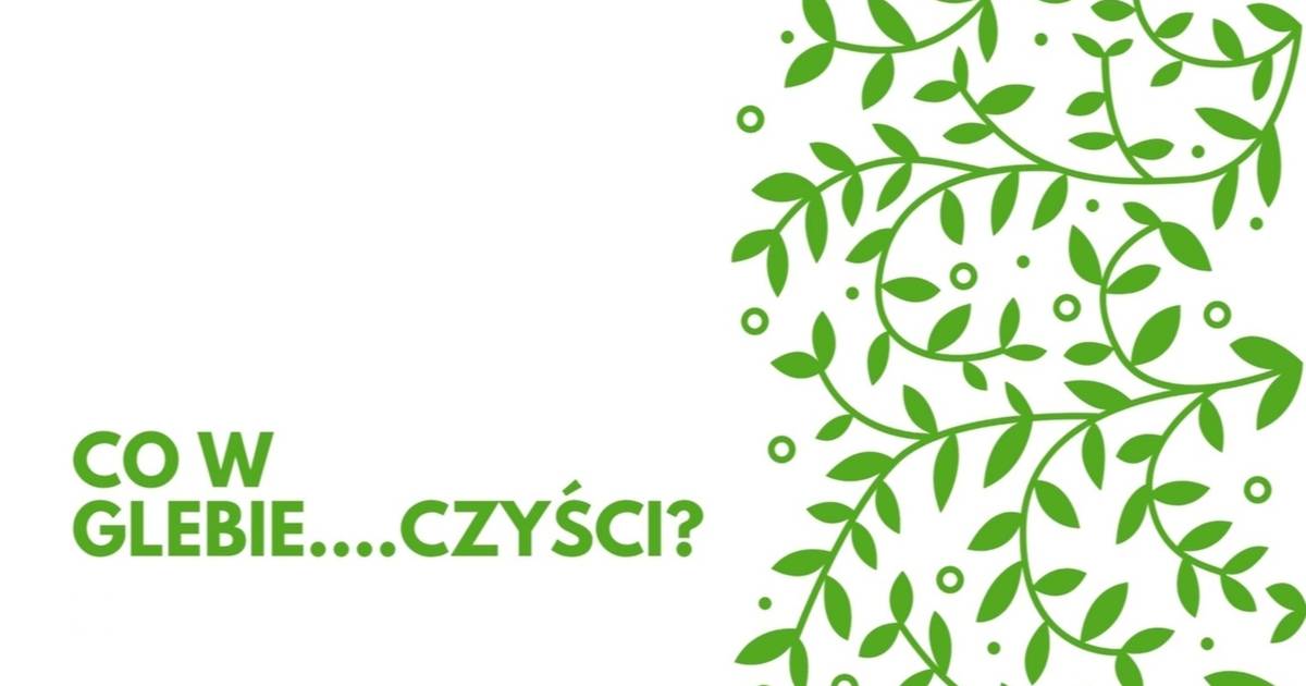20 maja - 22 maja: Co w glebie...czyści?