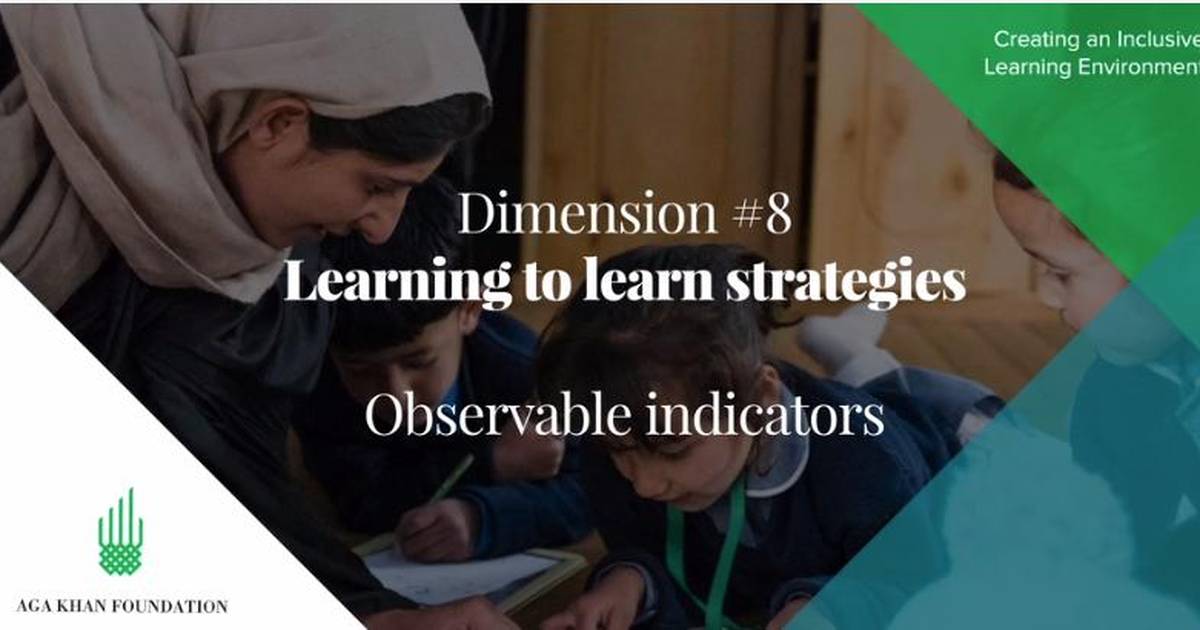 Learning to Learn Strategies: Observable Indicators