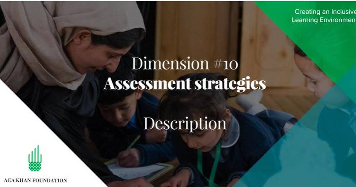 Assessment Strategies: Description