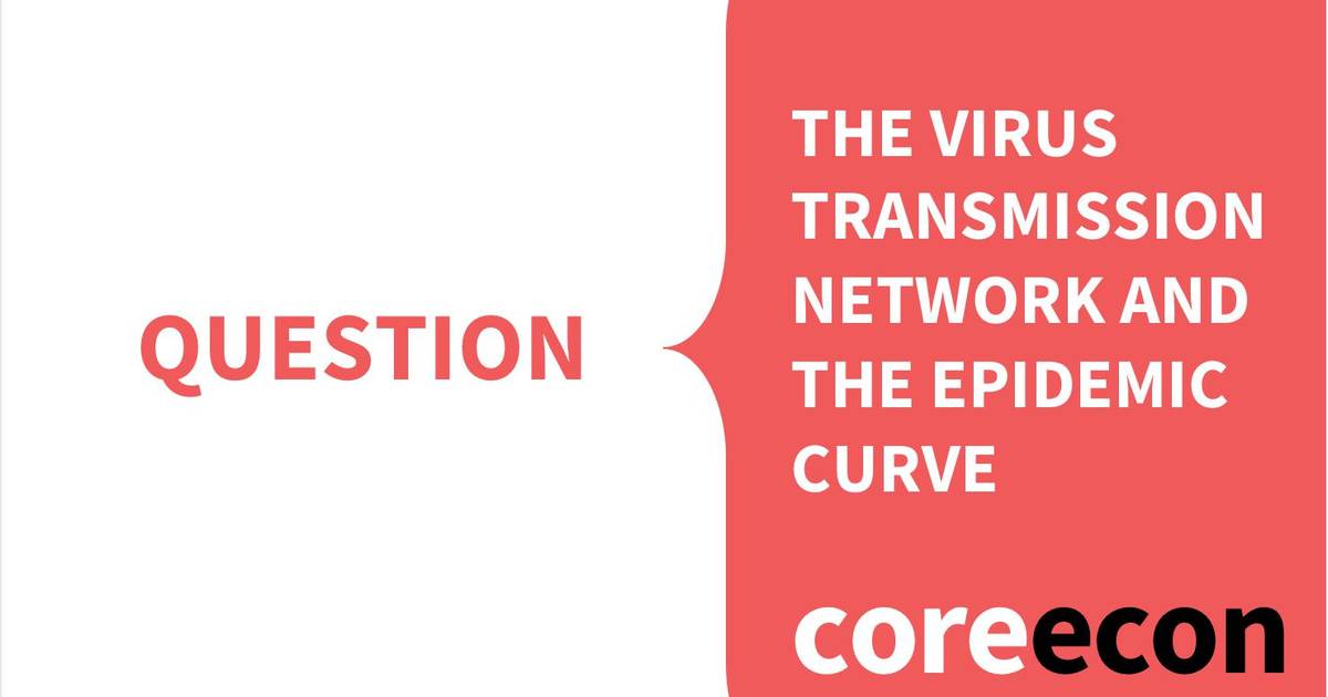 Question: The Virus Transmission Network and the Epidemic Curve