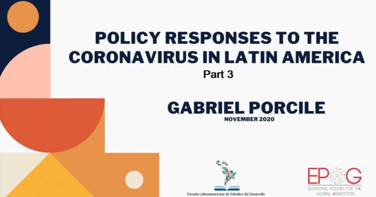 Policy responses to the Coronavirus in Latin America (Quizz 2 about Part 3)