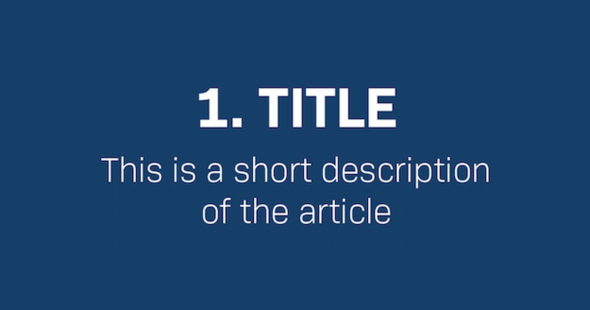 Critical Reading: Find the Best Title