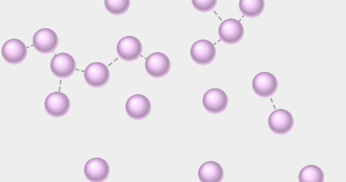 Molecular View of a Gas
