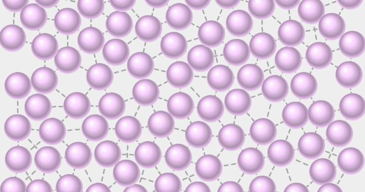 Molecular View of a Liquid