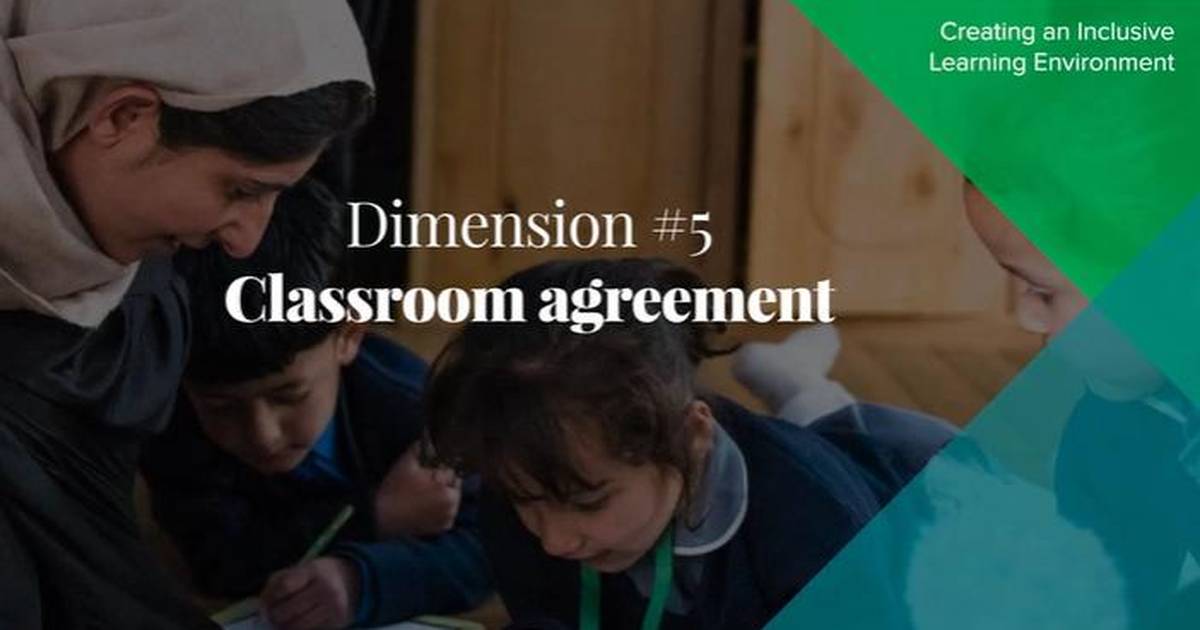 Classroom Agreement