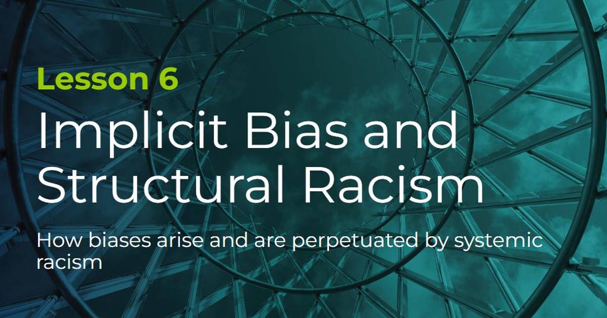 Implicit Bias and Structural Racism Presentation