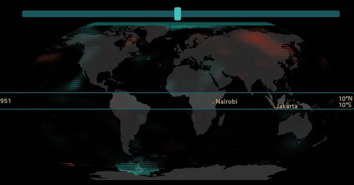 Mapping Change: Where Is Climate Change Most Dramatic?