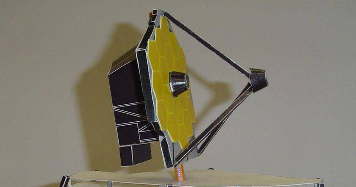 Make Your Own Model Of The Webb Space Telescope!