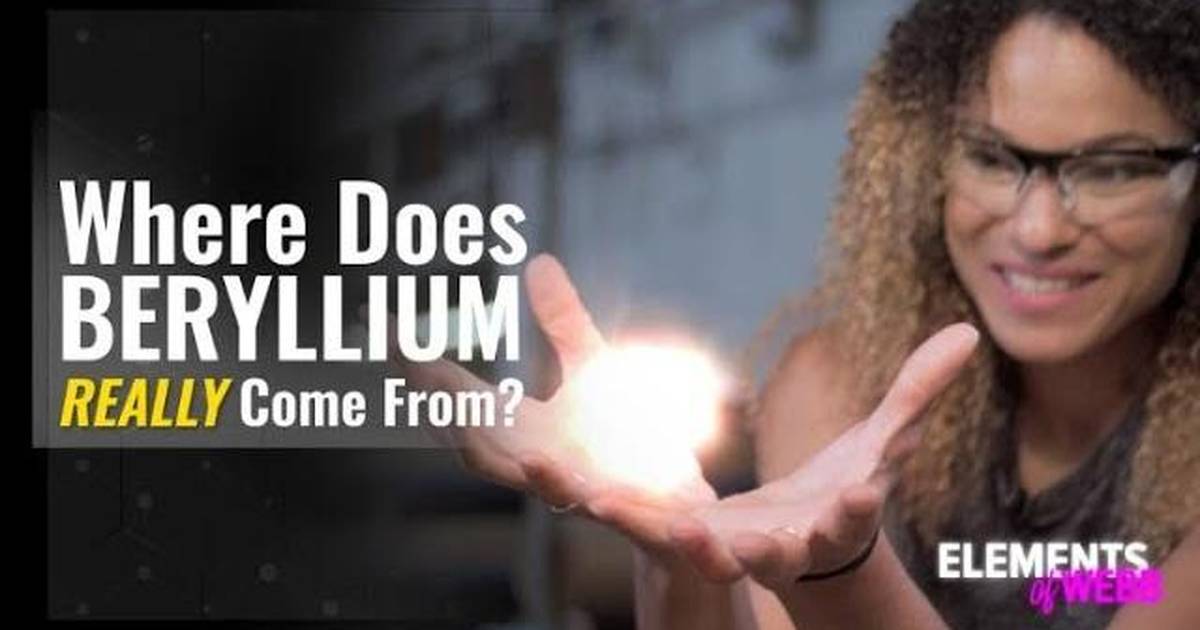 Elements of Webb: Where Does Beryllium Really Come From?