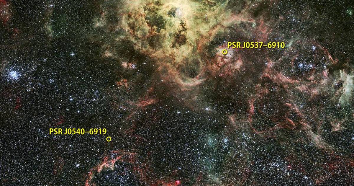 NASA's Fermi Satellite Detects First Gamma-Ray Pulsar in Another Galaxy