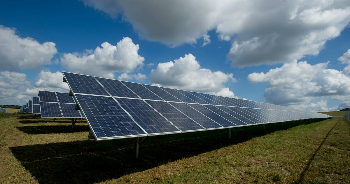 Minerals in a Solar Panel