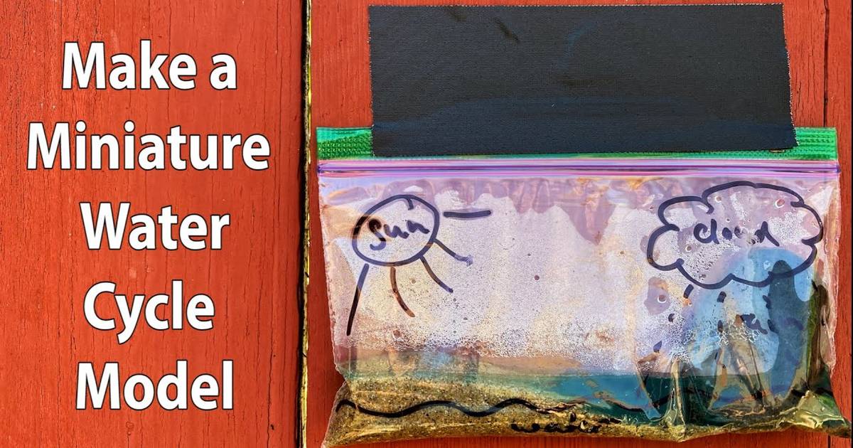 Make a Miniature Water Cycle Model