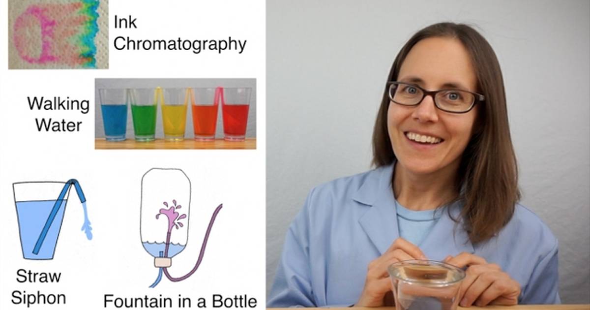 Science Mom's Guide to Water - Capillary Action