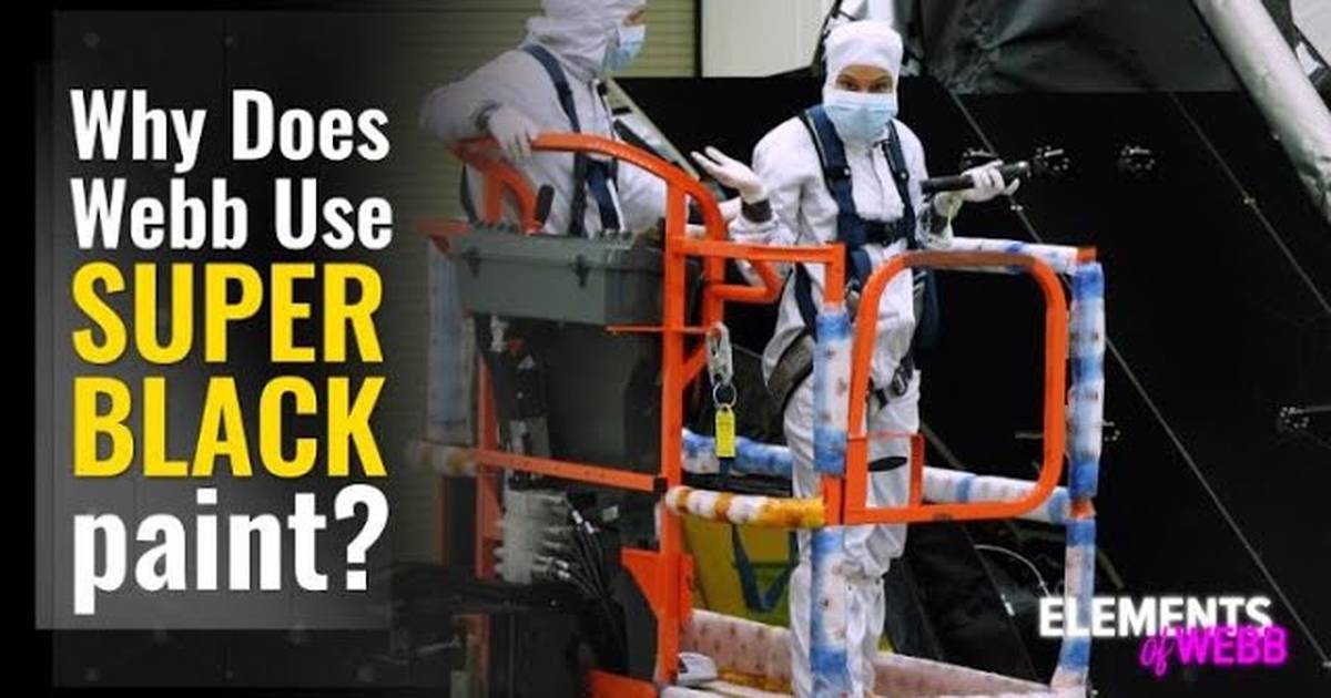 Elements of Webb: Why Does Webb Use Black Paint