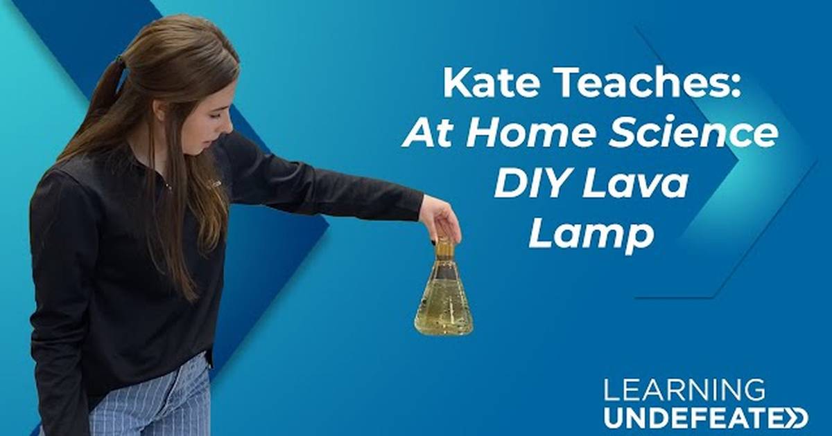At Home Science: Homemade Lava Lamp