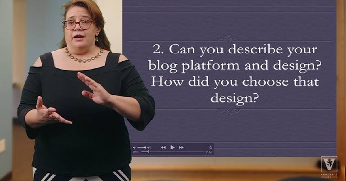 How Did You Choose the Blog Platform and Design?