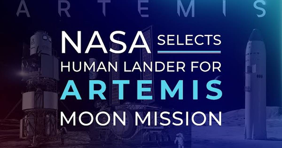 NASA Picks SpaceX for Artemis Human Lunar Lander Development