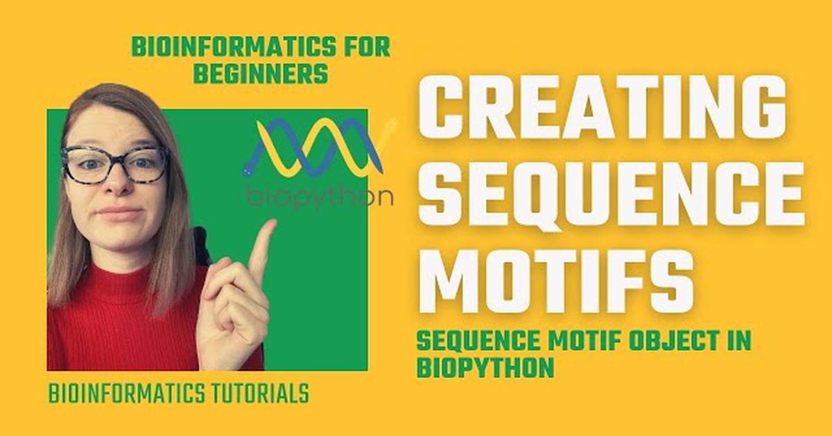 Bioinformatics Creating and Handling Sequence Motif Objects in Biopython