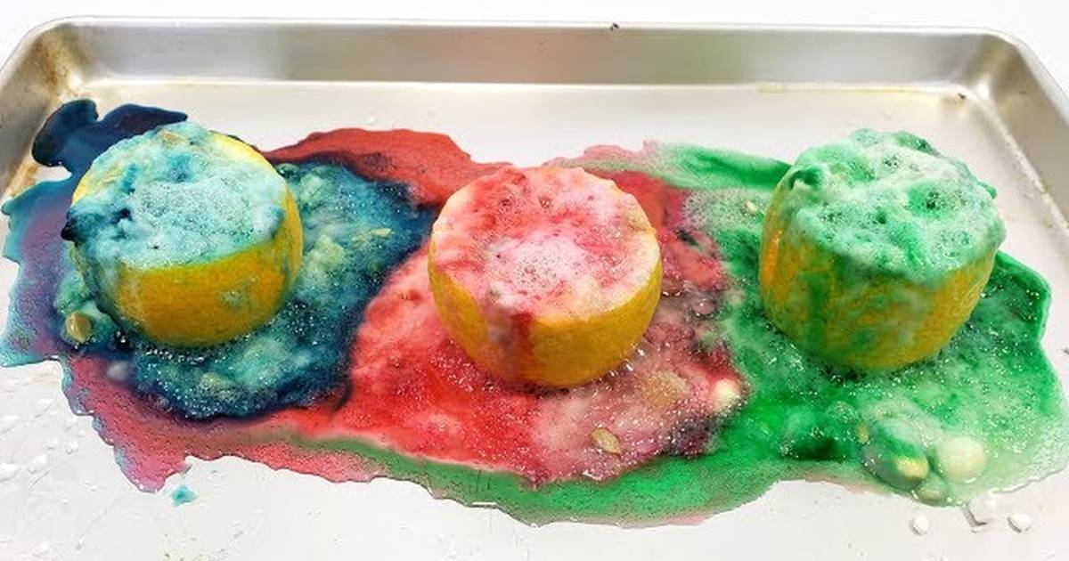 Make a Lemon Volcano