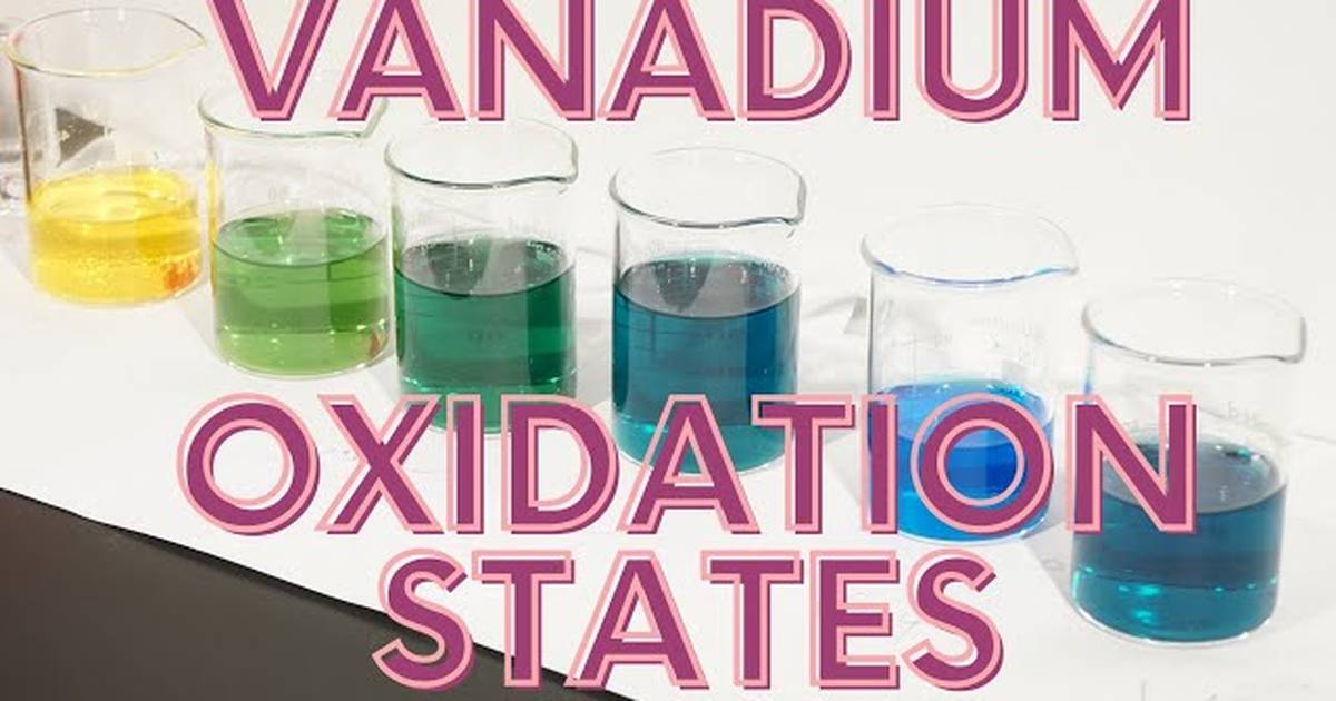 Vanadium Oxidation States - A Most Colorful Experiment