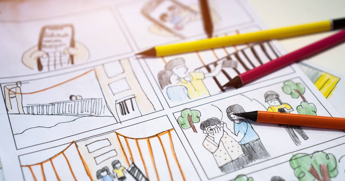Storyboard Template for Stop-Motion Animations