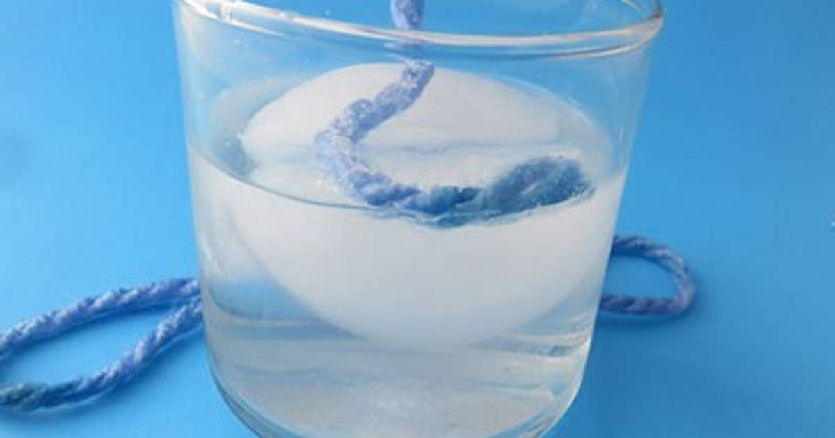 Use Chemistry to Lift Ice Cubes